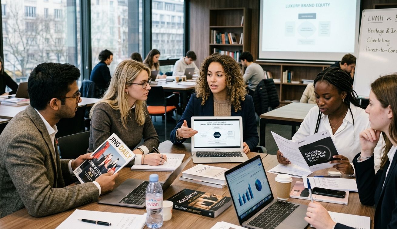 École marketing Paris  comment les formations préparent aux stratégies commerciales des marques de luxe
